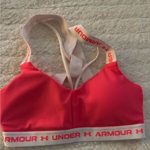 Under Armour Vivid Pink Sports Bra